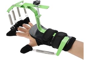 SALMUE Orthotics, Attrezzo da allenamento per la riabilitazione della mano, per l'allenamento delle dita, per l'ictus e l'emiplegia, per riparare i tendini, per allenare le dita della mano sinistra e destra