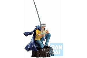BANPRESTO Bandai Spirits Ichibansho Ichibansho - One Piece - Trafalgar.Law (Wano Country - Third Act Figure, 203340, Schwarz