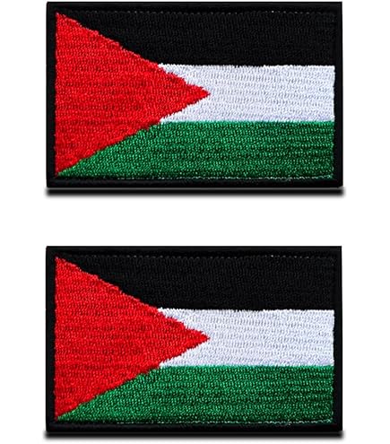 Akachafactory Toppa Bandiera Etiopia Leone – Patch Vintage Ricamata Con Bordo Nero – 5x8 Cm