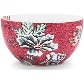 PiP Studio 51003194 Flower Festival scallop Bowl dark pink 12 cm (1 adet)