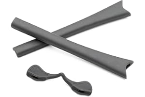 MRY Ersatz-Bügel und -Nasensteg für Oaklay Radar Path/Pitch/Range Sonnenbrillen Gr. onesize, grau