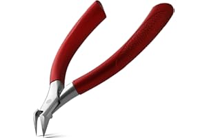 ‎BEZOX BEZOX Nagelknipser zur Vorbeugung eingewachsener Zehennägel, Nagelzange für Podologen mit gerader Klinge für dicke Nägel, ergonomischer Nagelschere für Erwachsene, Senioren, Männer und Frauen