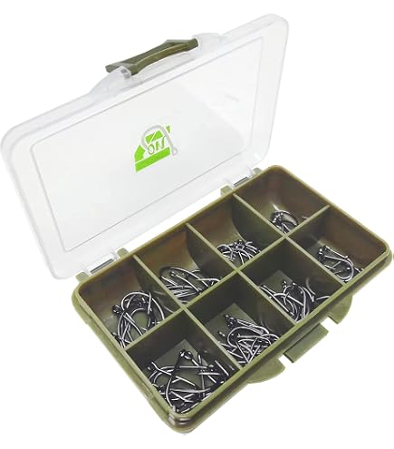 60 Coarse Barbless Hooks to Nylon-6 sizes carp/coarse fishing : Amazon.co.uk: Sports & Outdoors 60 Coarse Barbless Hooks to Nylon-6 sizes carp/coarse fishing : Amazon.co.uk: Sports & Outdoors