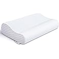 Orthopedic Pillow for Neck Pain Relief | Contour Side Sleeper Pillow for Shoulder Pain Relief - Firm