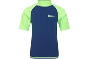 Mountain Warehouse Camiseta de Manga Corta para niños Camiseta para bañarse, Camiseta de Otoño Invierno, Camiseta protección Solar Infantil, Ropa con protección Solar 50