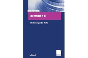 Investition, Bd.2, Entscheidungen bei Risiko