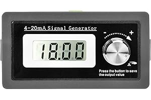 Jadeshay Signalgenerator 4-20ma Hochgenauer Signalgenerator Modul LCD-Messwertgeber Prüfsignal Strom Stromsignalgenerator