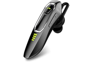 MICOOL Auriculares Bluetooth Inalámbricos V5.0, Manos Libres Bluetooth Auricular Vox HD, Conversación de 30 Horas y 15 días, Pinganillo Bluetooth Movil para Movil para iPhone, Xiaomi, Samsung, Huawei