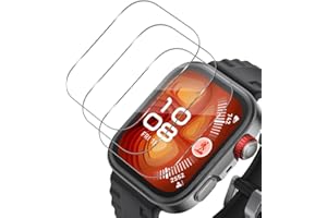 TUTUO Schutzfolie Kompatibel mit Huawei Watch Fit 4 Pro für Panzerglas, [3 Stück] HD 9H Panzer Schutz Glas, Anti-Kratzen Blasenfrei, Hochauflösende Displayschutz Folie