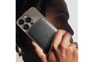 LISEN 15W Magsafe Powerbank, Powerbank Slim, Batería Externa Magsafe 5000mAh Cargador Inalambrico Ligera & USB-C PD 22.5W Compatible con iPhone iPad Samsung Galaxy Xiaomi 17 Pro MAX