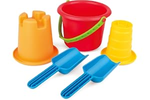 Hape E4053 5-in-1 Beach Set, Multi-Colour