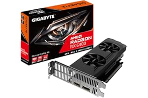 GIGABYTE Carte Graphique Radeon RX 6400 D6 Low 4 GB