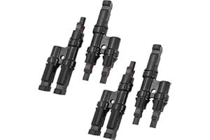 XTVTX Jack di derivazione solare Y maschio tipo T connettore di derivazione cavo di derivazione connettore solare cavo maschio maschio / femmina connettore fotovoltaico 2 parr