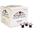 Kingdom Prefilled Communion Cup with Wafers(10ct - Red Juice) Sealed in a Single-Serving Container with One-Year Shelf Life, Perfect for Holy Eucharist Celebration in Hospitals, Summer Camps,and More!