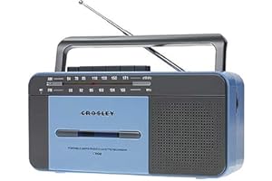 Crosley Cassette Player - Blue/Grey