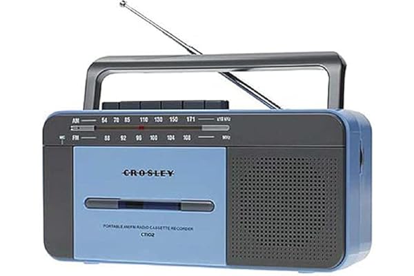 Crosley Cassette Player - Blue/Grey