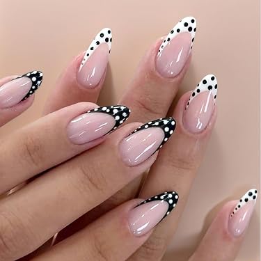 Künstliche Nägel 24p - Gothic Eleganz - Zum Aufkleben Press On Nails Klebepads
