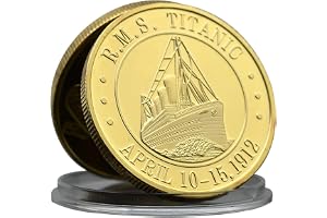 Titanic Challenge mynt metall RMS hantverk minnesmedaljong samlarobjekt