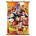 Produktbild Bellenne Dragon Ball Rollbild / Kakemono aus Stoff, Dragonball Z Poster Wanddekoration Wandaufkleber Wandtattoo Wandbilder (H02, 70 x 45 cm)