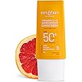 DOT & KEY Vitamin C + E Super Bright Sunscreen Spf 50 |Water-Light,UVA/UVB & Blue Light Protection|For Even Toned & Glowing Skin|With Liquid Spf 50+++| No White Cast| For All Skin Types| 30G