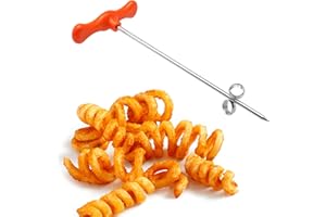 Leddy Living Trancheuse de pommes de terre à boucles, coupe-pommes de terre en spirale, convient pour fruits et légumes créatifs à torsion, carotte, courgette, concombre, pomme
