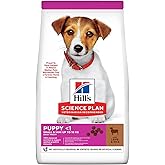 Hill's SCIENCE PLAN K&uuml;&ccedil;&uuml;k Irk Kuzulu &amp; Pirin&ccedil;li Yavru K&ouml;pek Maması 1+0,5 kg