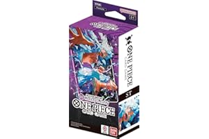 ABYSSE CORP Deck pour débutant One Piece Card Game - ST-26 : Purple/Black Monkey.D.Luffy - Version française - Contient 1 Booster de OP11 - des poings vifs comme l'éclair