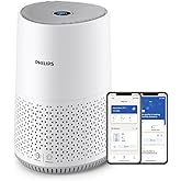 Philips Luftreiniger 600-Serie, energieeffizient mit Smart Sensor, Für Allergiker, HEPA-Filter entfernt 99,97% der Schadstoff