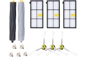 ABC life Kit de Accesorios para iRobot Roomba Recambios Roomba Series 800 805 850 860 865 866 870 871 880 886 890 891 895 896 900 960 965 966 980 para Robot Aspirador, 13in1