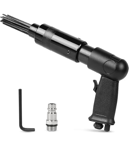 Set Di 20 Aghi Per Martello Scalpello A750, Diametro 3 Mm, Lunghezza 182 Mm, Rivestiti Ossido Nero
