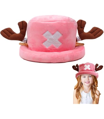 Cappello Trafalgar Law One Piece - Peluche, Diametro 18cm, Altezza 13cm, Con Visiera - Foto 4