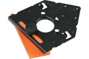 Blum Zawiasy do szaf i mebli, szablon do wiercenia, pomoc w obróbce, skala od 2 mm do 8 mm, z płytkami montażowymi do wkręcania, do zawiasów