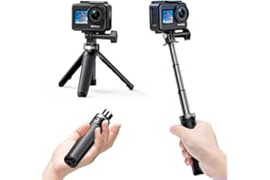 AKASO 22cm Mini Tripod Selfie Stick Tripod Stand Compatible with AKASO Action Cameras EK7000/EK7000 Pro/Brave 4 Pro/Brave 7 LE/Brave 7/Brave 8/V50X/V50 Pro/V50 Elite & Other Brand Action Cameras