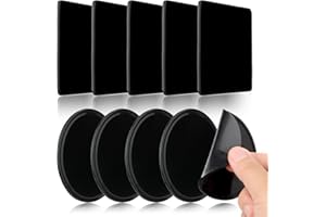 NVGVUP 10 Stück Anti Rutsch Pad Auto, 2 Formen Nano Gel Pad, Multifunktion Auto Anti Rutsch Gel Pads für Armaturenbrett Handy Halterung, Waschbare Wiederverwendbar Doppelseitig Klebende