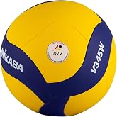 MIKASA W345W Voleybol, Mavi/Sarı Mavi/Sarı