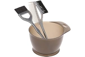 Layhou Haarfärbungs Set 3 teile/satz Kunststoff Haarfärbemittel Colouring Brush Comb Bowl Haar Färben Kit Haarfarbe Mischschalen Friseur Styling Werkzeuge