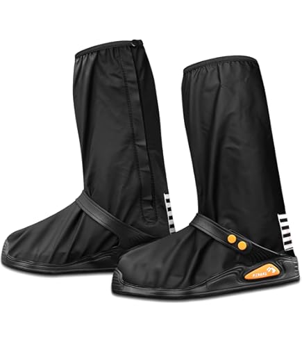 Amazon Rain Boot Shoe Covers Rain Shoe Cover USHTH Black