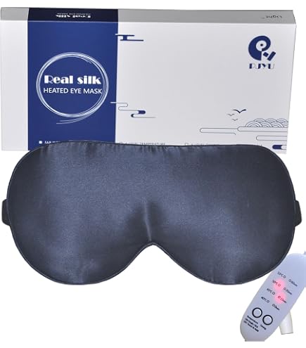 Mascherina Per Dormire Brezza - Memory Foam 3D - Blocco Luce Totale - Zero Pressione Sugli Occhi - Con Sacchetto Viaggio - 2