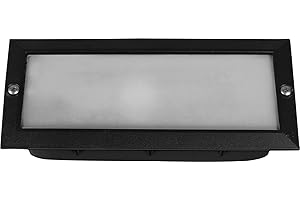 Nova Line PA2010B Plafoniera da Esterno ad Incasso E27, Multicolore, con filo elettrico