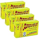 COM-FOUR&reg; 16 Fliegenf&auml;nger Rollen - Insektenfalle - giftfrei, umweltfreundlich, hygenisch (16 St&uuml;ck)