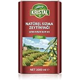 Kristal Nat&uuml;rel Sızma Zeytinyağı 3 L DG