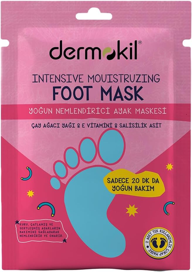 Dermokil Yoğun Nemlendirici Ayak Maskesi 30 ml