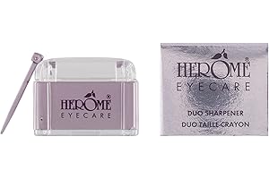 ‎HEROME Herome Eye Care Duo Anspitzer (Duo Sharpener) - Make-Up-Stifte immer einsatzbereit