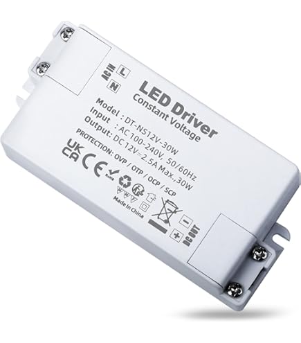 Alimentatore LED 1050mA 40W - Driver Corrente Costante 30-42V Per Luci LED