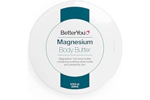 BetterYou Beurre corporel au magnésium | Source pure, propre et naturelle de chlorure de magnésium | Formulation apaisante de beurre de karité et de zinc | Sans huile de palme | 200 ml