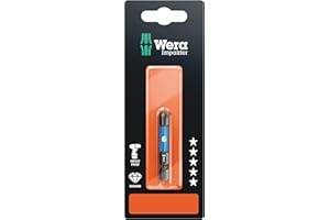 Wera 840/4 IMP DC Impaktor Bits SB 6,0 05073946001 Embout pour vis à six pans creux