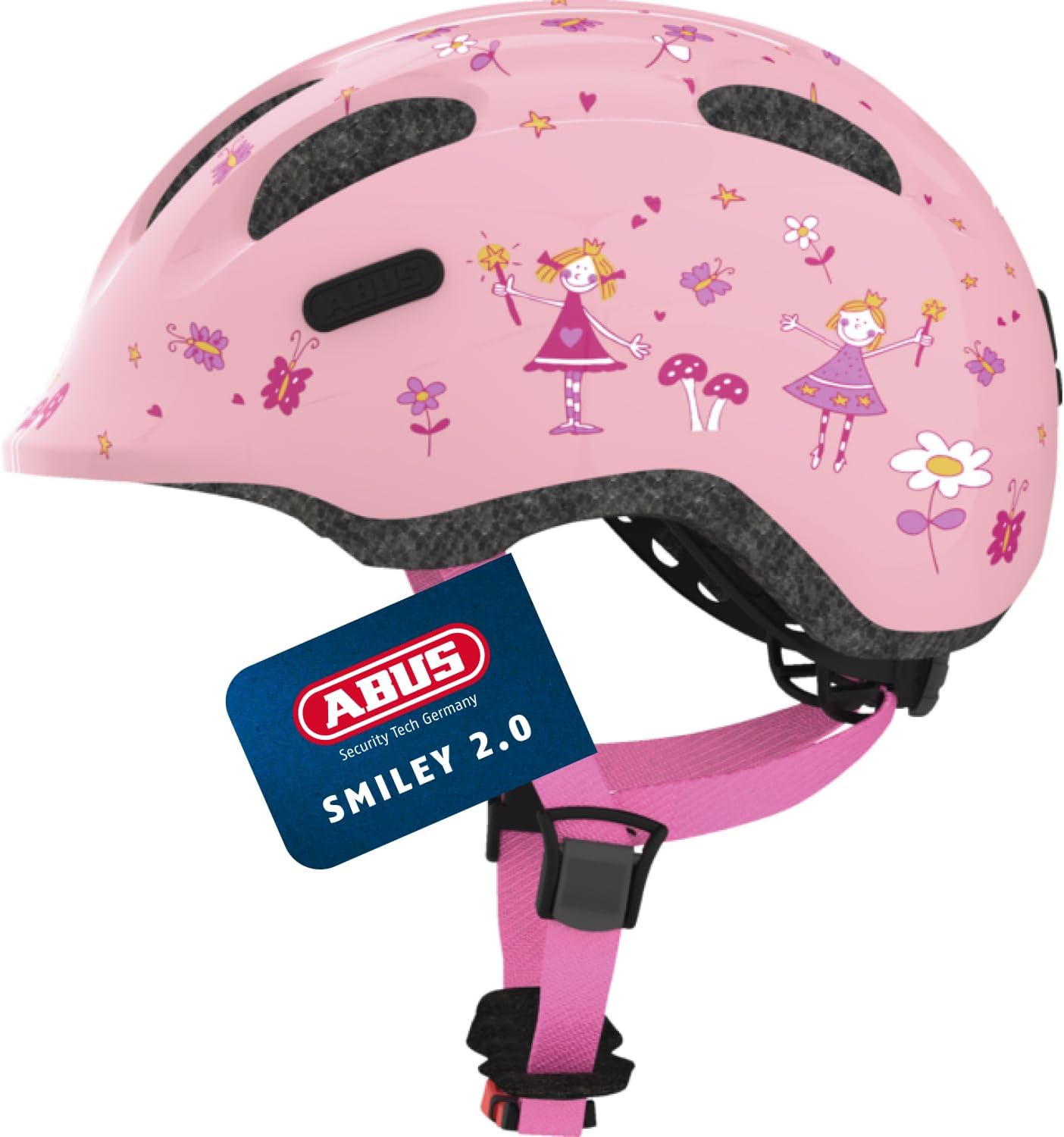ABUS Smiley 2.0 - Casco infantil de bicicleta para niño y niña