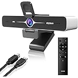 Certificata Zoom, NexiGo N970P 4K Webcam Zoomabile, Inquadratura Auto con AI, Web Camera con Memoria Flash, 10X Digital Zoom,