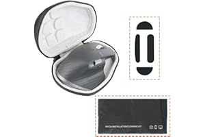 Khanka Dur Cas étui de Voyage Housse Porter pour Logitech MX Master 3/Master 2S Souris sans Fil Avancée