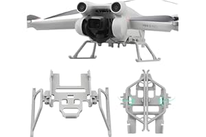Tosiicop Mini 3 Pro piedi di atterraggio – per DJI Mini 3, Mini 3 Pro Drone accessori telaio di atterraggio per droni estesi kit rilascio rapido pieghevole Landing Gear